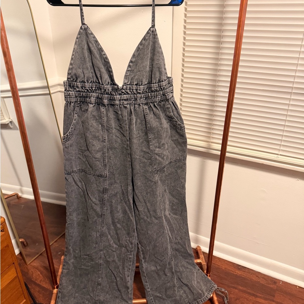 Gray Women's Jumpsuit